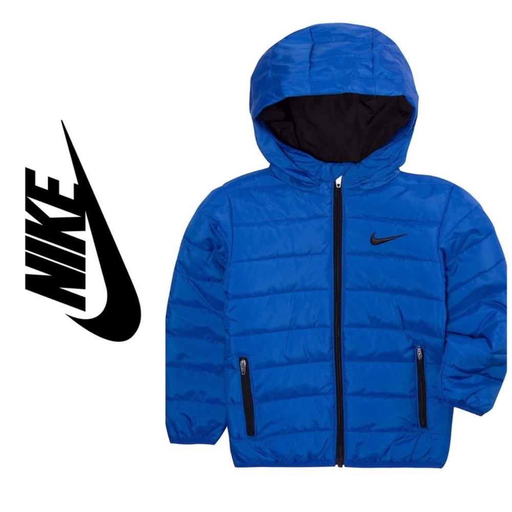 Nike toddler Blue Puffer Jacket size 2t